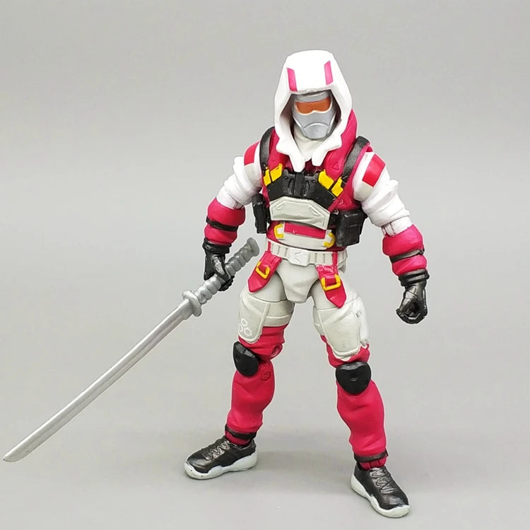 3.75" Action Figures - Werewolf Ninja & Special Forces Poseable Troops Crossover Model Set