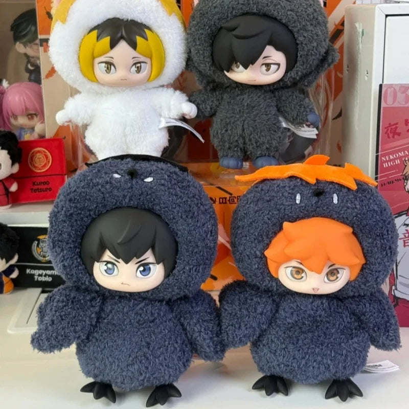 GONG Haikyuu!! "Dumpster Battle" Series Keychain - Hinata Shoyo Volleyball Player Hanging Doll Anime Bag Charm