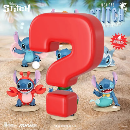 Official Lilo & Stitch Summer Series Blind Box - Beach Day Stitch Figures By Beast Kingdom Tropical Outfit Variants