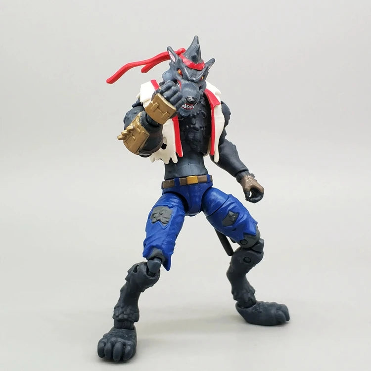 3.75" Action Figures - Werewolf Ninja & Special Forces Poseable Troops Crossover Model Set