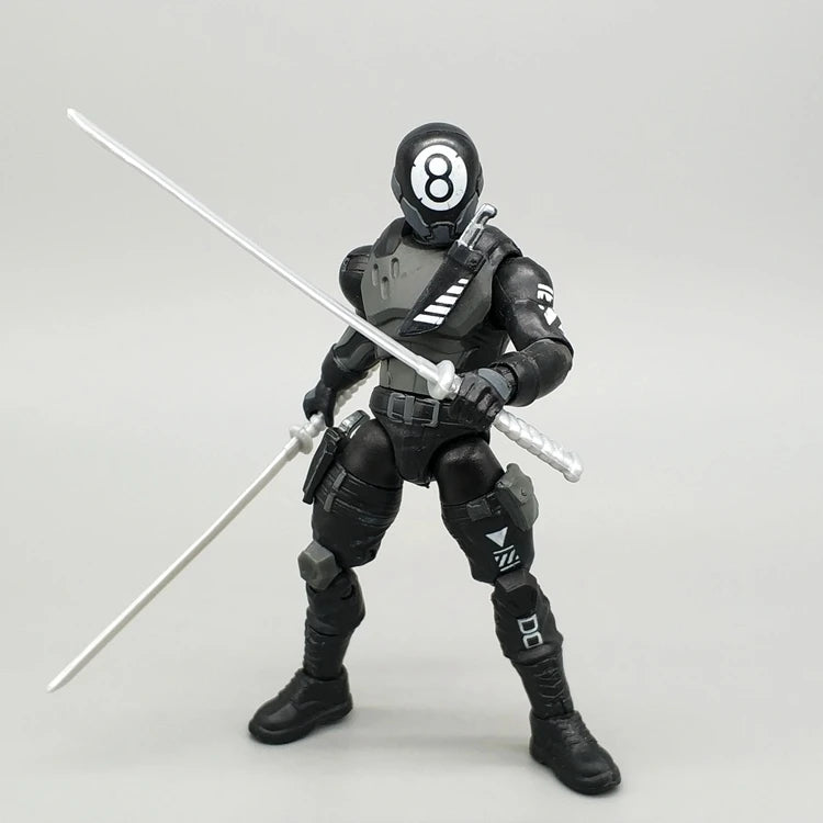 3.75" Action Figures - Werewolf Ninja & Special Forces Poseable Troops Crossover Model Set