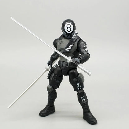 3.75" Action Figures - Werewolf Ninja & Special Forces Poseable Troops Crossover Model Set