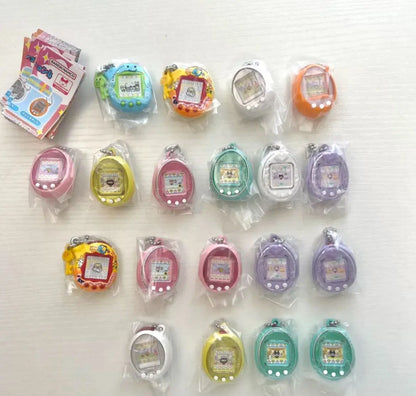 New Bandai - 4th Tamagotchi Miniature Pendant Angel White Gift Defective Bulk