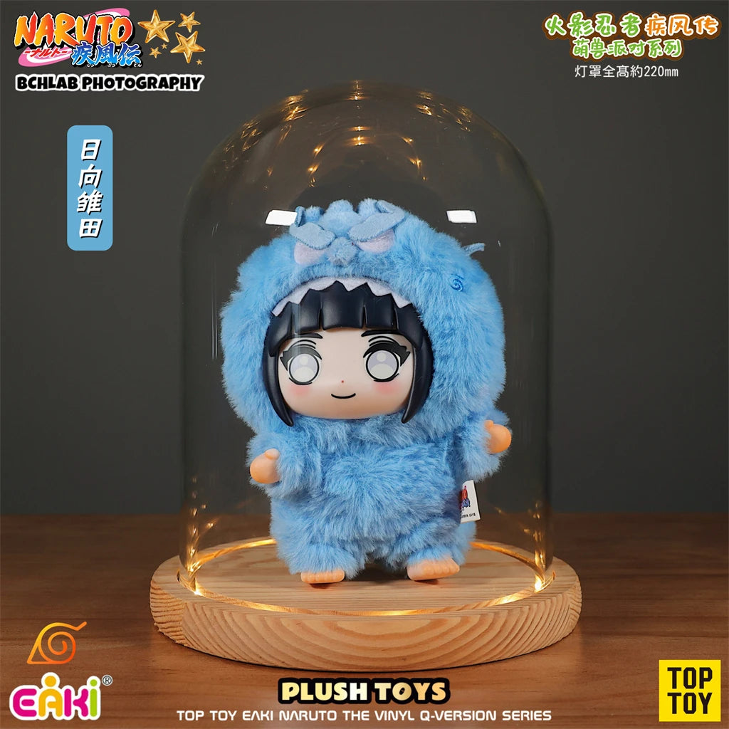 Top Toy × Eaki Naruto Cute Beast Party Blind Box Figure Keychain Charm Naruto & Sasuke Collectible Toys Trendy Blind Box