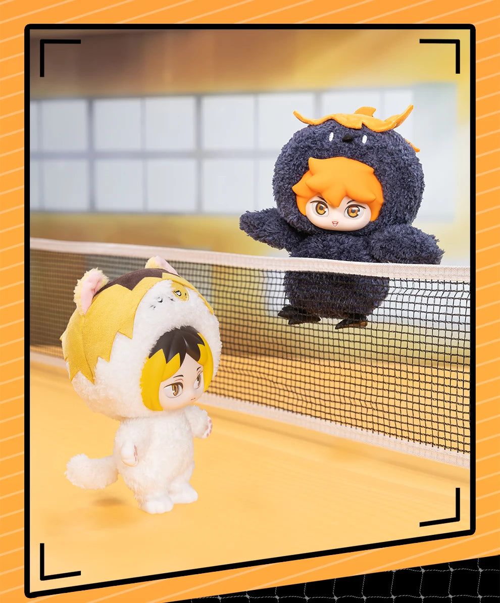 GONG Haikyuu!! "Dumpster Battle" Series Keychain - Hinata Shoyo Volleyball Player Hanging Doll Anime Bag Charm