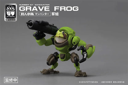 No.57 Guijia "Hunter Squad" 1/24 Scale Model - Grave Toad Heavy Armor "Fake Boss" Mech Limited Edition Poseable Figure Gift Set