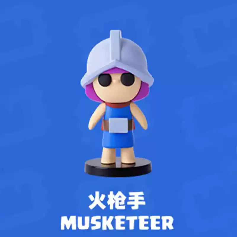 Clash Royale/Clash Of Clans Anime-Style Mini Warriors Blind Box - Creative Desktop Collectibles Perfect Student Gift
