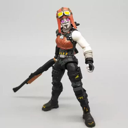 3.75" Action Figures - Werewolf Ninja & Special Forces Poseable Troops Crossover Model Set