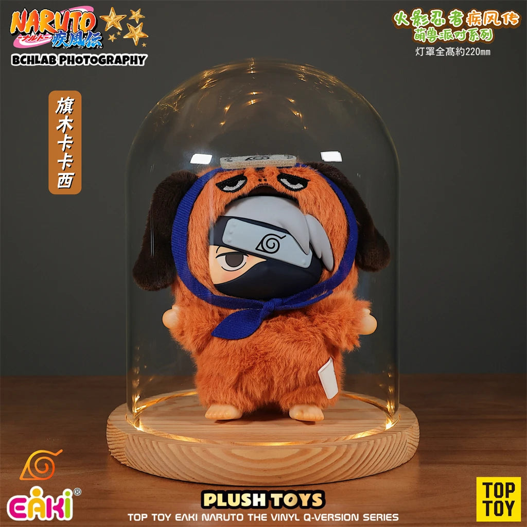Top Toy × Eaki Naruto Cute Beast Party Blind Box Figure Keychain Charm Naruto & Sasuke Collectible Toys Trendy Blind Box