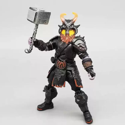 3.75" Action Figures - Werewolf Ninja & Special Forces Poseable Troops Crossover Model Set