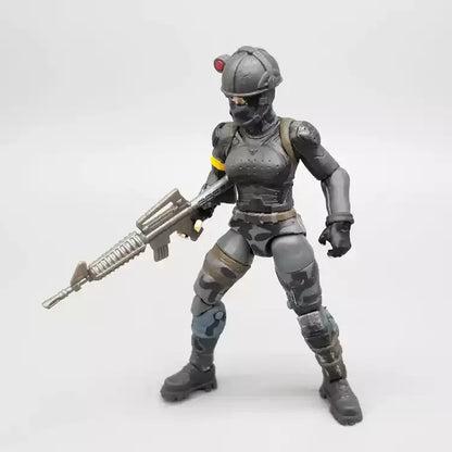 3.75" Action Figures - Werewolf Ninja & Special Forces Poseable Troops Crossover Model Set