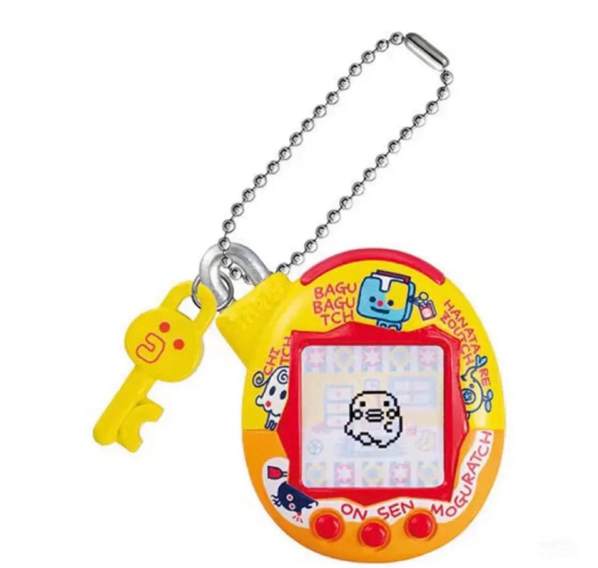 New Bandai - 4th Tamagotchi Miniature Pendant Angel White Gift Defective Bulk