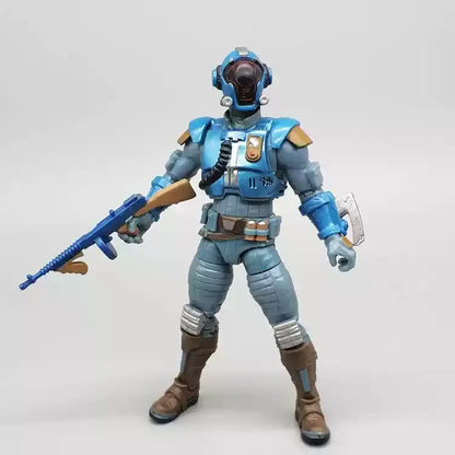 3.75" Action Figures - Werewolf Ninja & Special Forces Poseable Troops Crossover Model Set