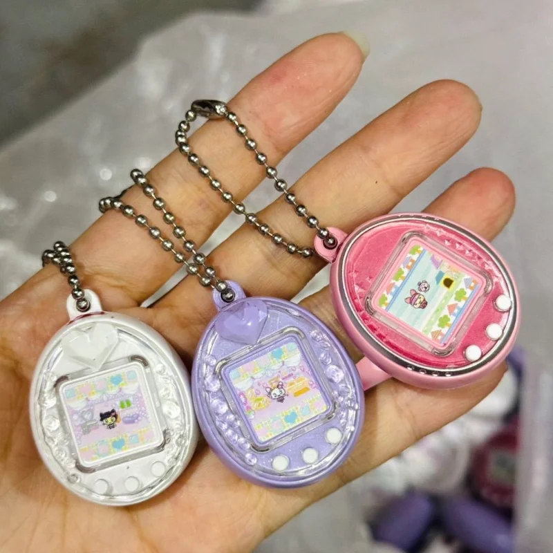 New Bandai - 4th Tamagotchi Miniature Pendant Angel White Gift Defective Bulk