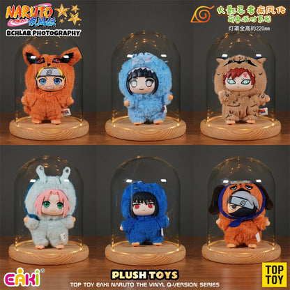 Top Toy × Eaki Naruto Cute Beast Party Blind Box Figure Keychain Charm Naruto & Sasuke Collectible Toys Trendy Blind Box