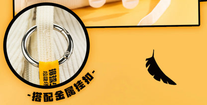 GONG Haikyuu!! "Dumpster Battle" Series Keychain - Hinata Shoyo Volleyball Player Hanging Doll Anime Bag Charm