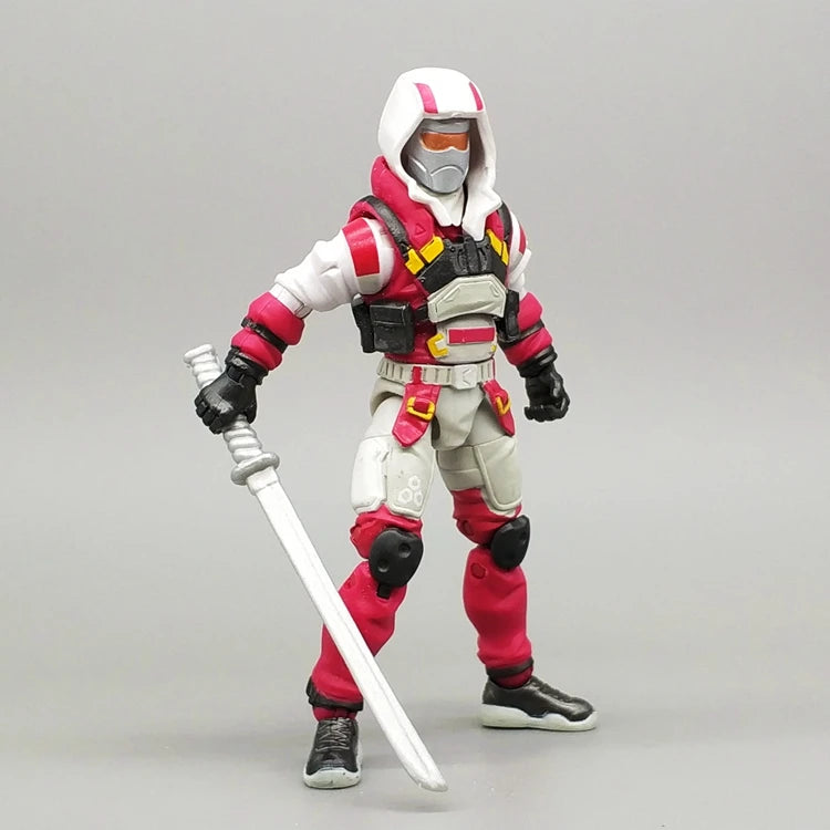 3.75" Action Figures - Werewolf Ninja & Special Forces Poseable Troops Crossover Model Set