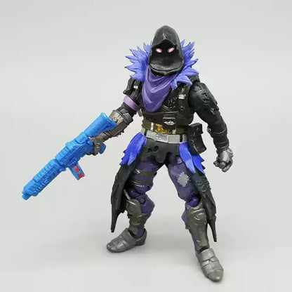 3.75" Action Figures - Werewolf Ninja & Special Forces Poseable Troops Crossover Model Set