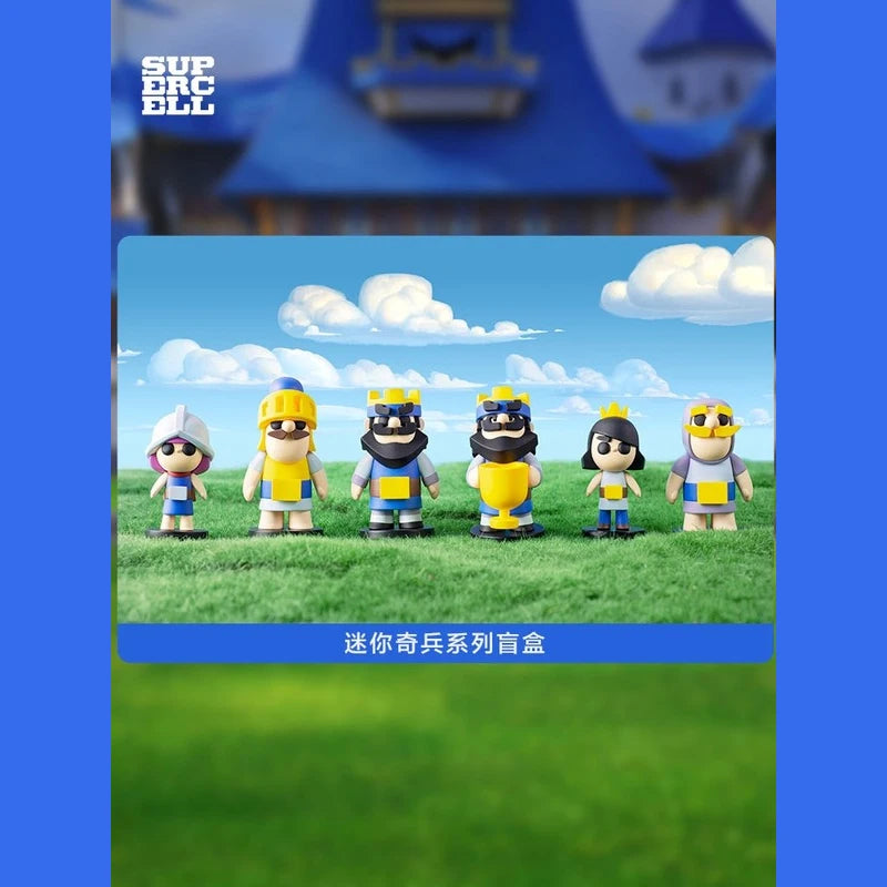 Clash Royale/Clash Of Clans Anime-Style Mini Warriors Blind Box - Creative Desktop Collectibles Perfect Student Gift