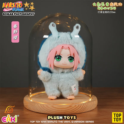 Top Toy × Eaki Naruto Cute Beast Party Blind Box Figure Keychain Charm Naruto & Sasuke Collectible Toys Trendy Blind Box