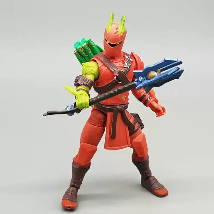 3.75" Action Figures - Werewolf Ninja & Special Forces Poseable Troops Crossover Model Set