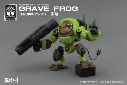 No.57 Guijia "Hunter Squad" 1/24 Scale Model - Grave Toad Heavy Armor "Fake Boss" Mech Limited Edition Poseable Figure Gift Set