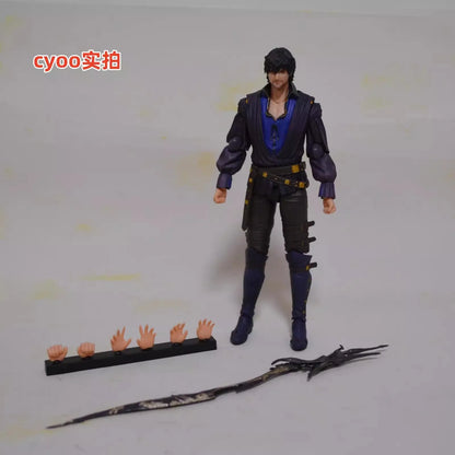 Square Enix Bring Arts "Final Fantasy Vii" Action Figure Set - Cloud Strife & Rufus Shinra & Heidegger & Vincent Valentine Model