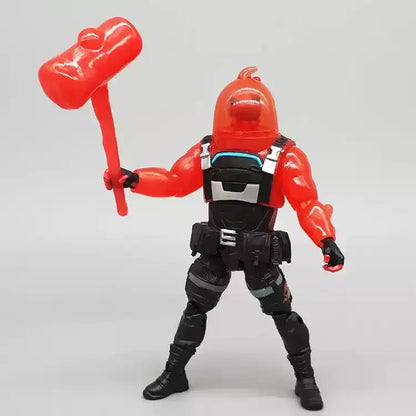 3.75" Action Figures - Werewolf Ninja & Special Forces Poseable Troops Crossover Model Set