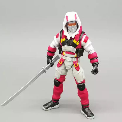 3.75" Action Figures - Werewolf Ninja & Special Forces Poseable Troops Crossover Model Set