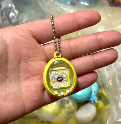 New Bandai - 4th Tamagotchi Miniature Pendant Angel White Gift Defective Bulk