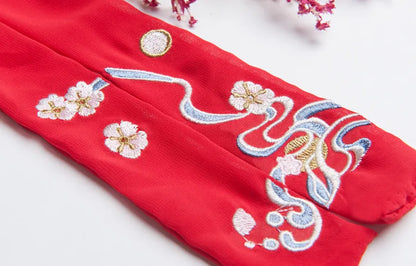 samurai Hair Accessories Antique Chiffon