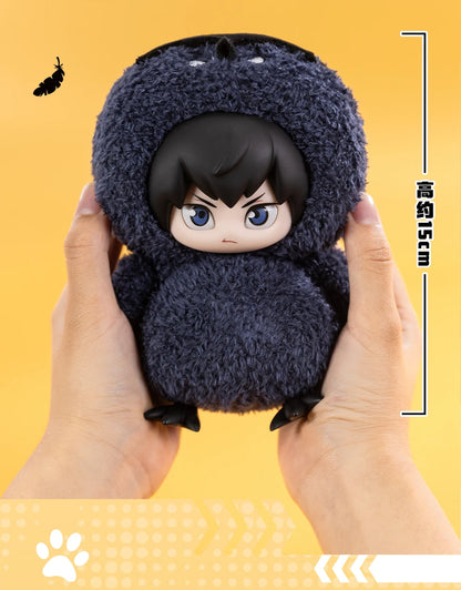 GONG Haikyuu!! "Dumpster Battle" Series Keychain - Hinata Shoyo Volleyball Player Hanging Doll Anime Bag Charm