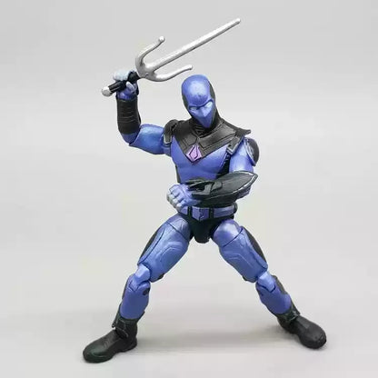 3.75" Action Figures - Werewolf Ninja & Special Forces Poseable Troops Crossover Model Set