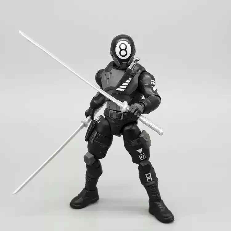 3.75" Action Figures - Werewolf Ninja & Special Forces Poseable Troops Crossover Model Set