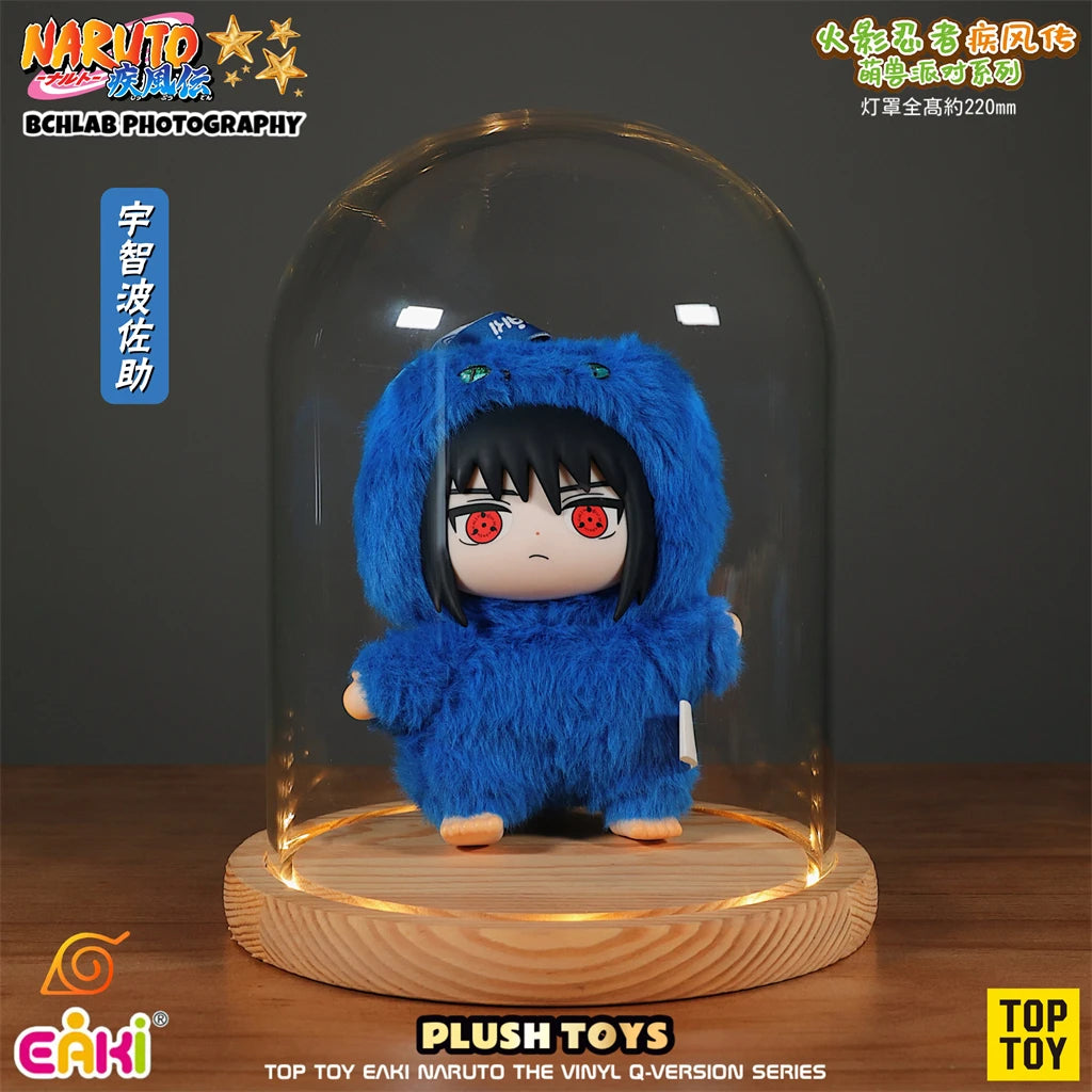 Top Toy × Eaki Naruto Cute Beast Party Blind Box Figure Keychain Charm Naruto & Sasuke Collectible Toys Trendy Blind Box