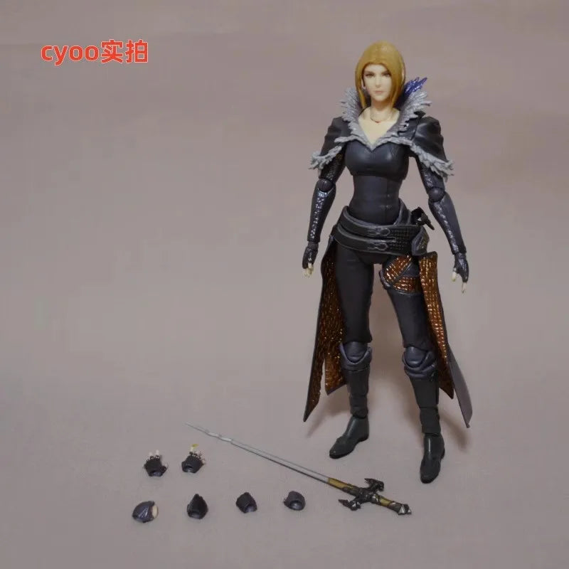 Square Enix Bring Arts "Final Fantasy Vii" Action Figure Set - Cloud Strife & Rufus Shinra & Heidegger & Vincent Valentine Model