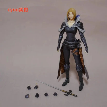 Square Enix Bring Arts "Final Fantasy Vii" Action Figure Set - Cloud Strife & Rufus Shinra & Heidegger & Vincent Valentine Model