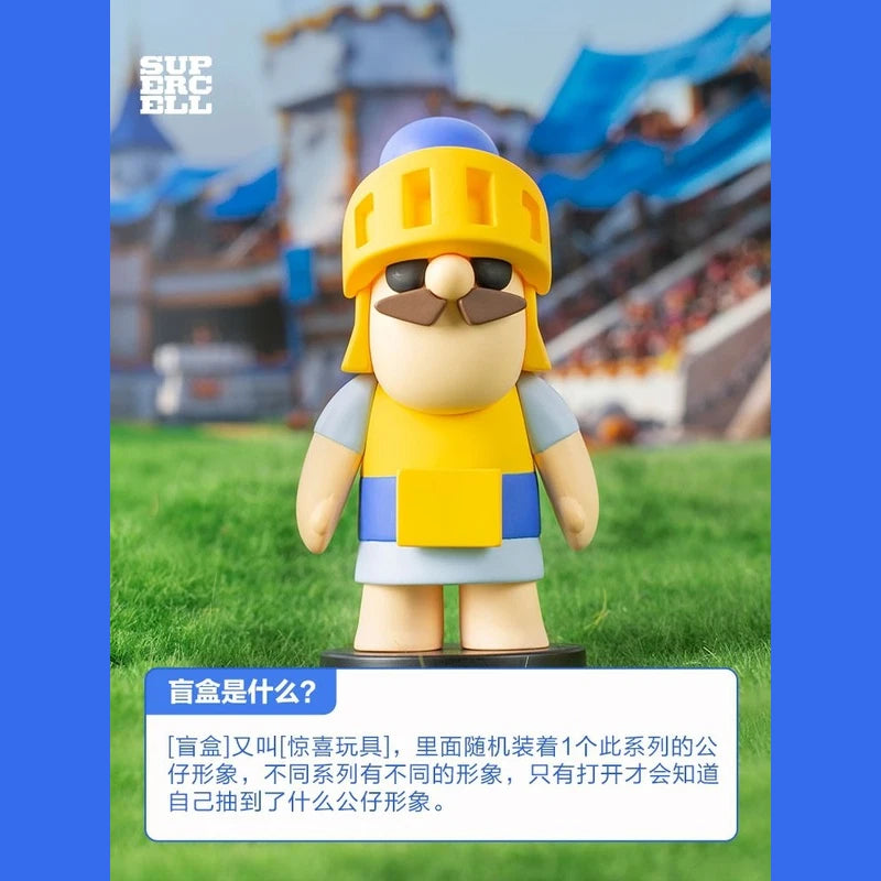 Clash Royale/Clash Of Clans Anime-Style Mini Warriors Blind Box - Creative Desktop Collectibles Perfect Student Gift