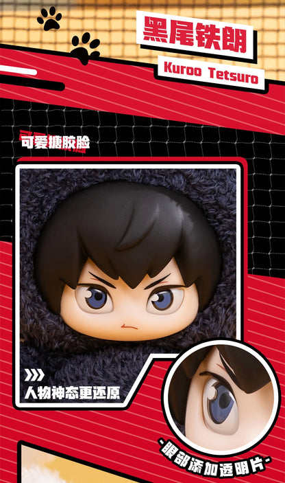 GONG Haikyuu!! "Dumpster Battle" Series Keychain - Hinata Shoyo Volleyball Player Hanging Doll Anime Bag Charm