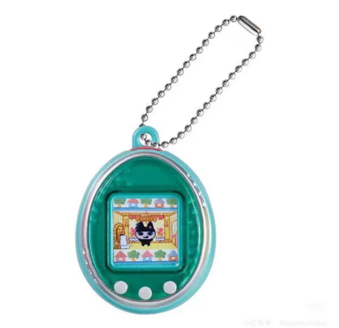 New Bandai - 4th Tamagotchi Miniature Pendant Angel White Gift Defective Bulk