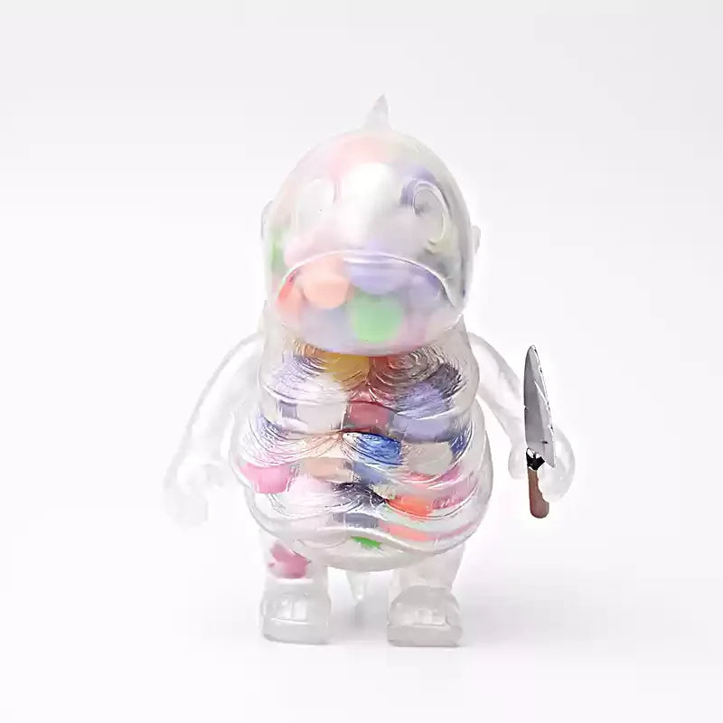 Bean Boss Aquatic Series - Collectible Tuna, Orca & Salmon Figures Cute Mini Whale Model Set, Japanese-Style Vinyl Art Toys