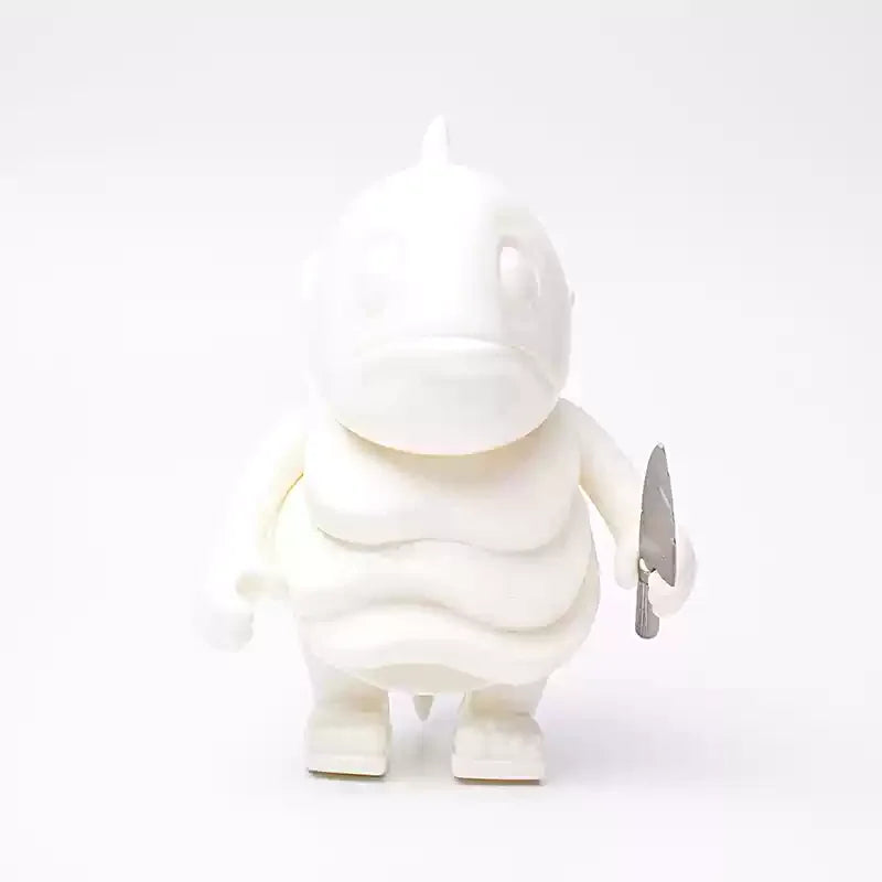 Bean Boss Aquatic Series - Collectible Tuna, Orca & Salmon Figures Cute Mini Whale Model Set, Japanese-Style Vinyl Art Toys