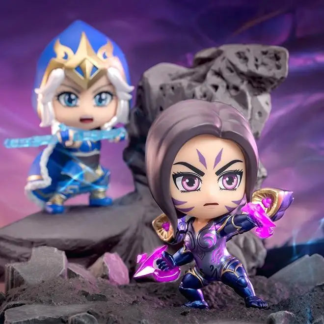 Official League Of Legends X Hot Toys Cosbaby - Kai'Sa Mini Collectible Figure Deluxe Q-Version Statue With Display Base