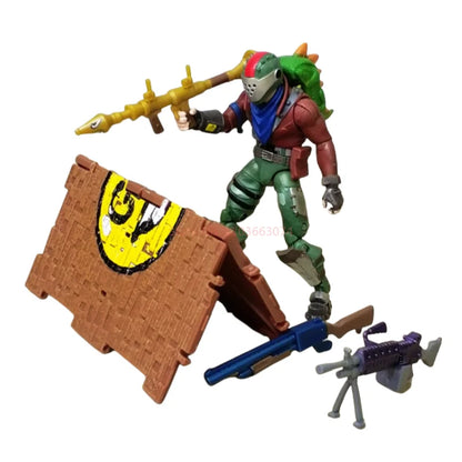 3.75" Action Figures - Werewolf Ninja & Special Forces Poseable Troops Crossover Model Set