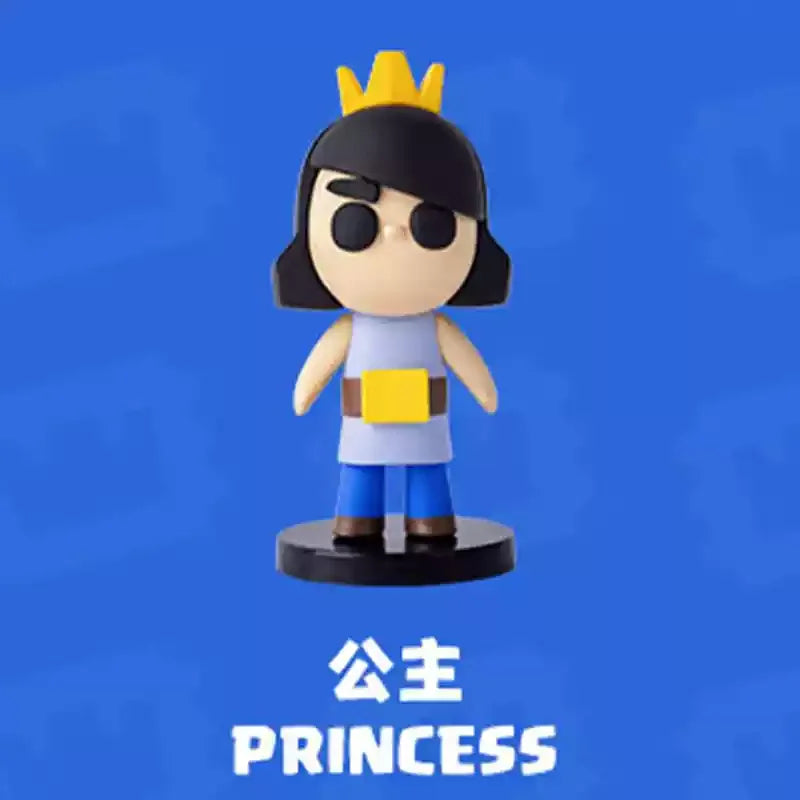 Clash Royale/Clash Of Clans Anime-Style Mini Warriors Blind Box - Creative Desktop Collectibles Perfect Student Gift