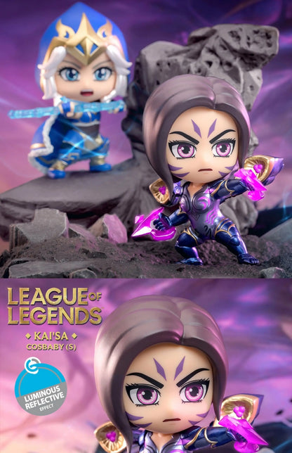 Official League Of Legends X Hot Toys Cosbaby - Kai'Sa Mini Collectible Figure Deluxe Q-Version Statue With Display Base