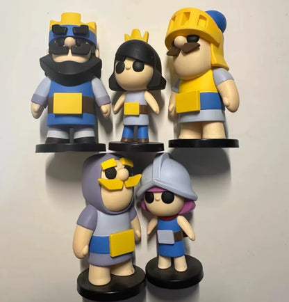 Clash Royale/Clash Of Clans Anime-Style Mini Warriors Blind Box - Creative Desktop Collectibles Perfect Student Gift
