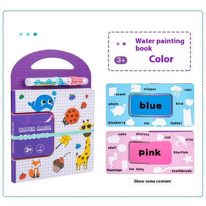 Children's Water-based Picture Book Early Education Puzzle Toys