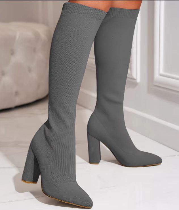 Women's Fashion Personalized Solid Color Boots