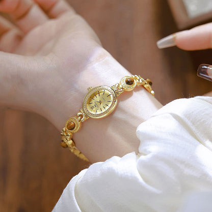 BS Watch Natural Tigereye Maillard Advanced Chain